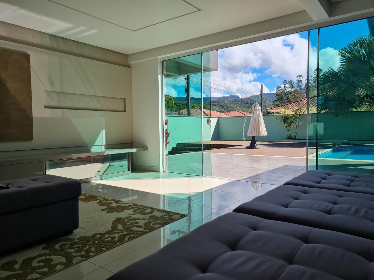 Lux House - Natureza - Piscina - Alto Padrao. ノーヴァ・トレント エクステリア 写真